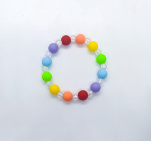 Rainbow & Crystals Power Bracelet