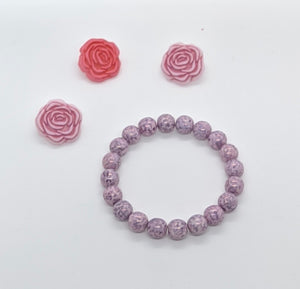 Marbled Mauve - Solid Spring Stackable