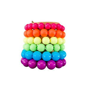 Neon Rainbow Stack