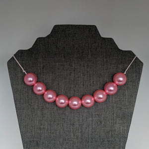 Pink Pearl Bubblegum Necklace